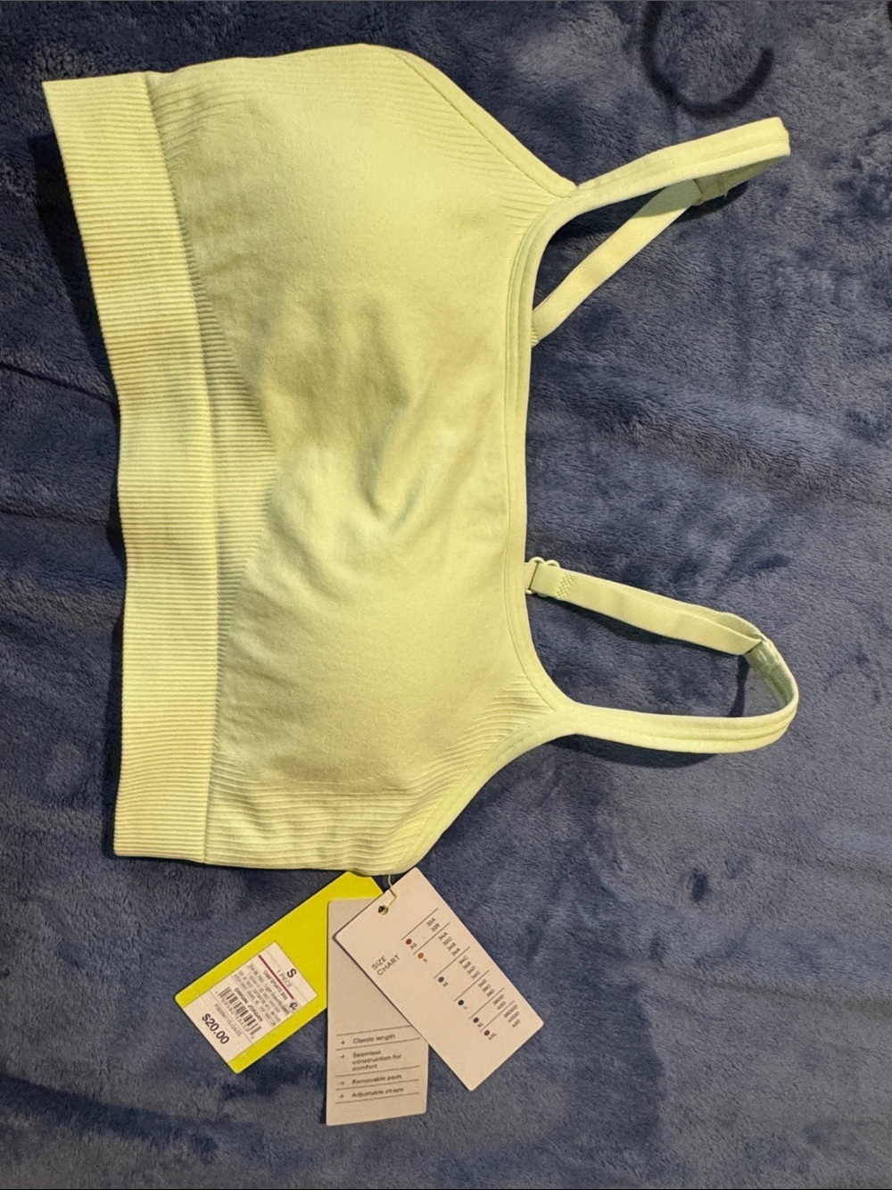 Target Light Green Seamless Tank Top